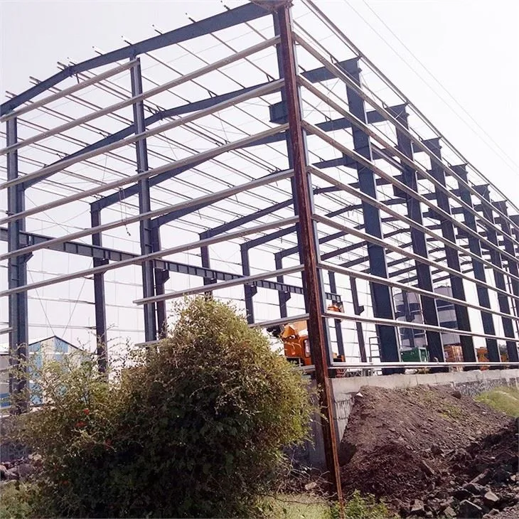 Large Span Prefabricated Steel Structure Warehouse-2