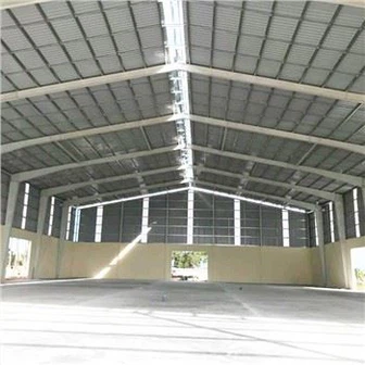 Pasga qarshi po'lat konstruktsiyalar ustaxonasi