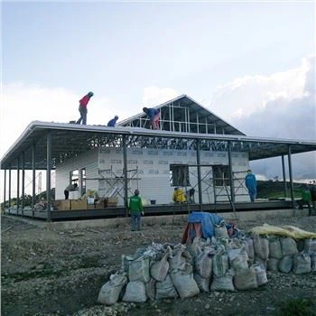 Zamonaviy dizayndagi engil po'lat villa